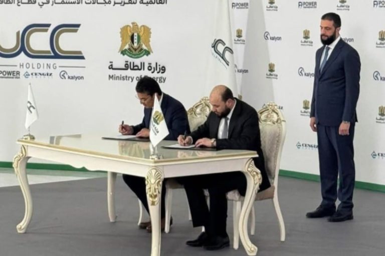 سوريا توقع اتفاقا ضخما في الطاقة
