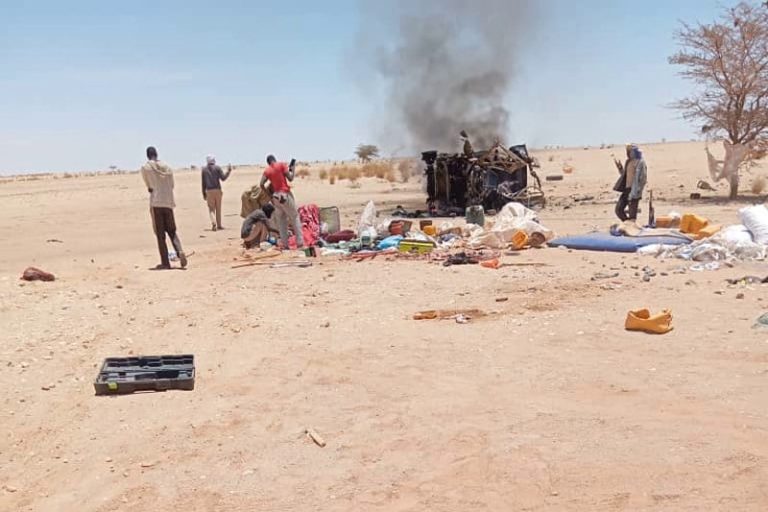 قصف بالمنطقة العازلة يستنفر موريتانيا