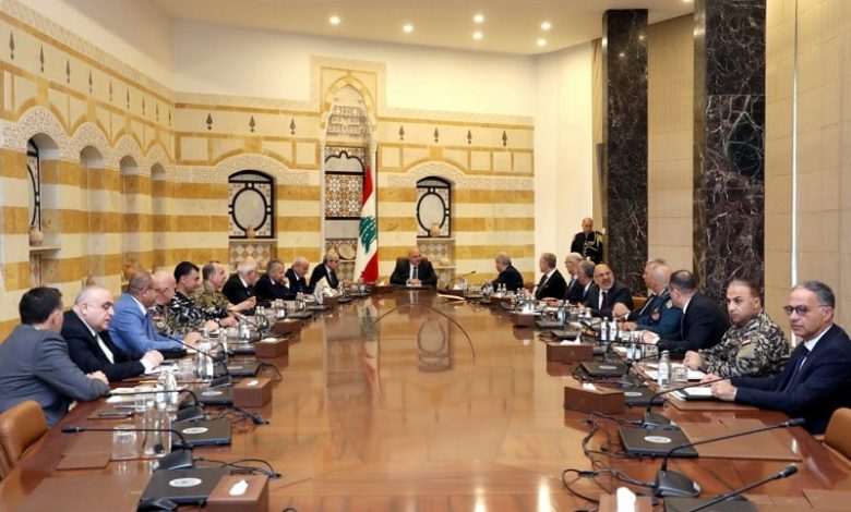 مجلس الدفاع في لبنان يحذر "حماس" مجلس الدفاع في لبنان يحذر "حماس"
