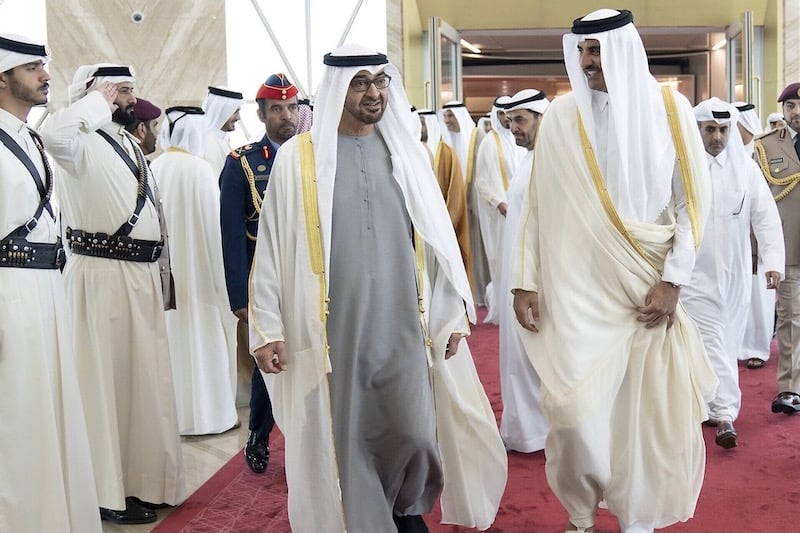 الإمارات تدين بشدة استهداف قطر