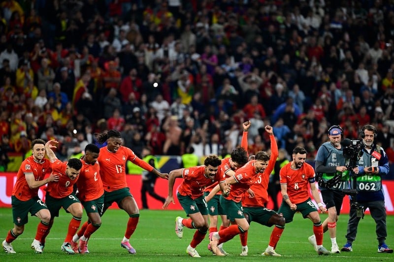 البرتغال تتوج بلقب دوري أمم أوروبا