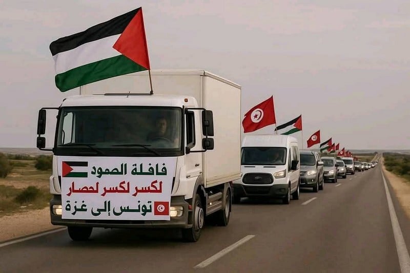 "قافلة الصمود" تقرر العودة إلى تونس