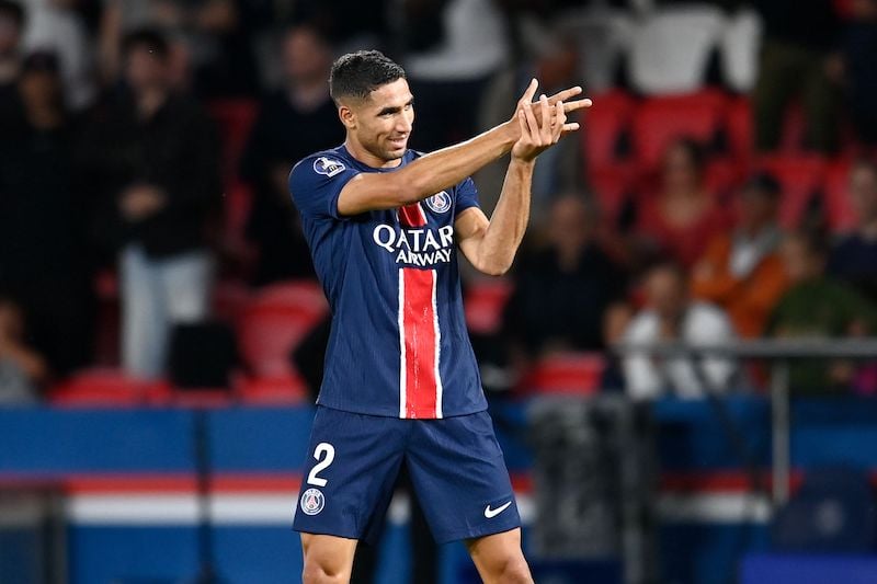 قيمة حكيمي تعادل 80 مليون يورو