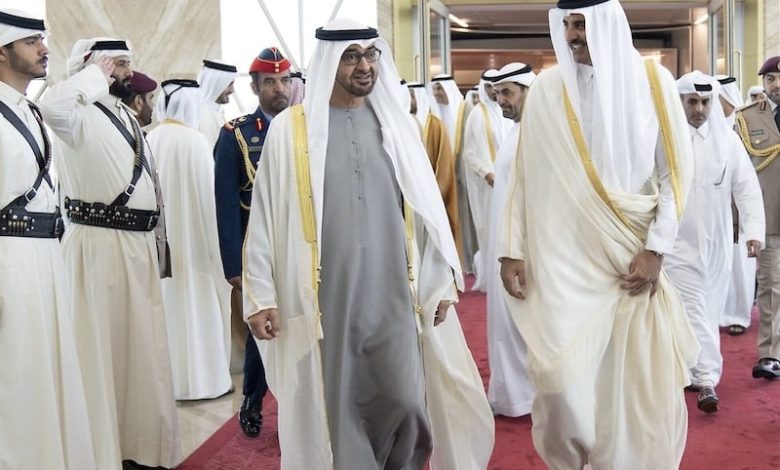 الإمارات تدين بشدة استهداف قطر الإمارات تدين بشدة استهداف قطر
