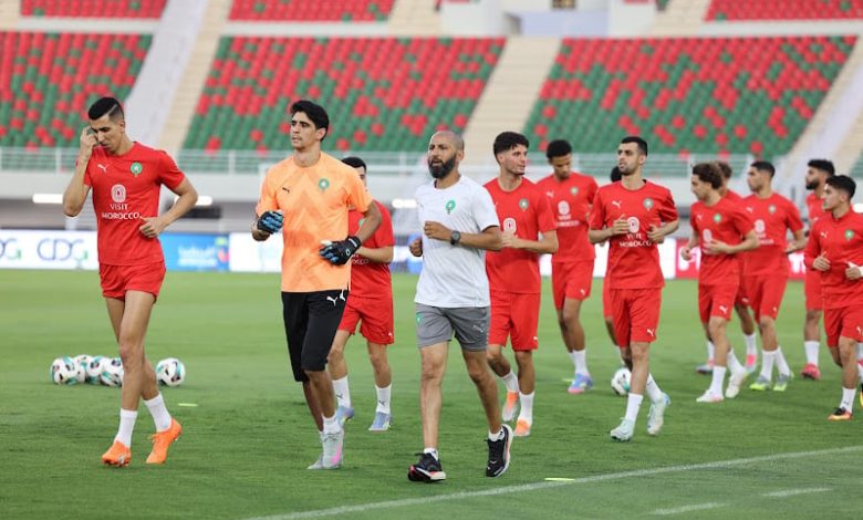 المنتخب المغربي يجهز لملاقاة البنين المنتخب المغربي يجهز لملاقاة البنين