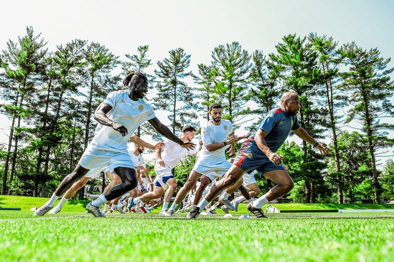 الوداد يختتم الاستعدادات ليوفنتوس