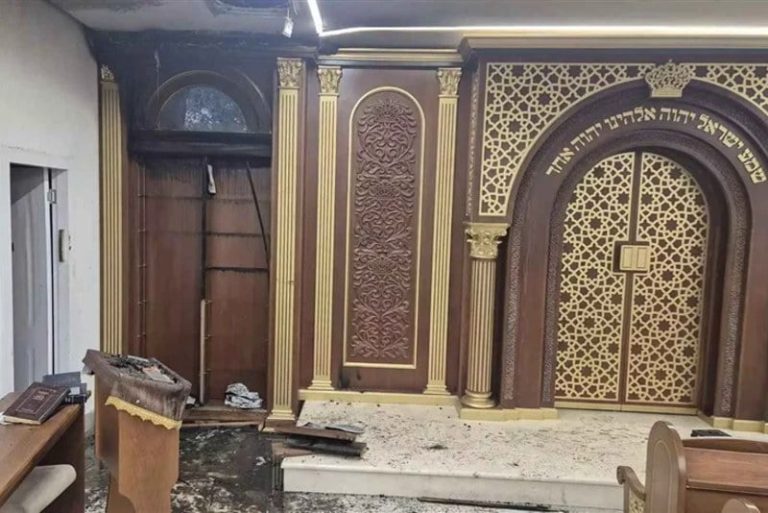 اندلاع حريق بمعبد يهودي بالقدس