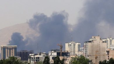 دوي انفجارات قوية في شمال طهران