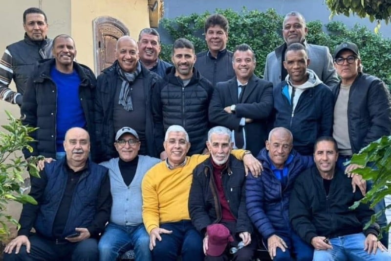 قدماء الوداد يدعمون لاعبي الفريق