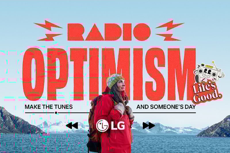 "إل جي" تطلق حملة "Radio Optimism"