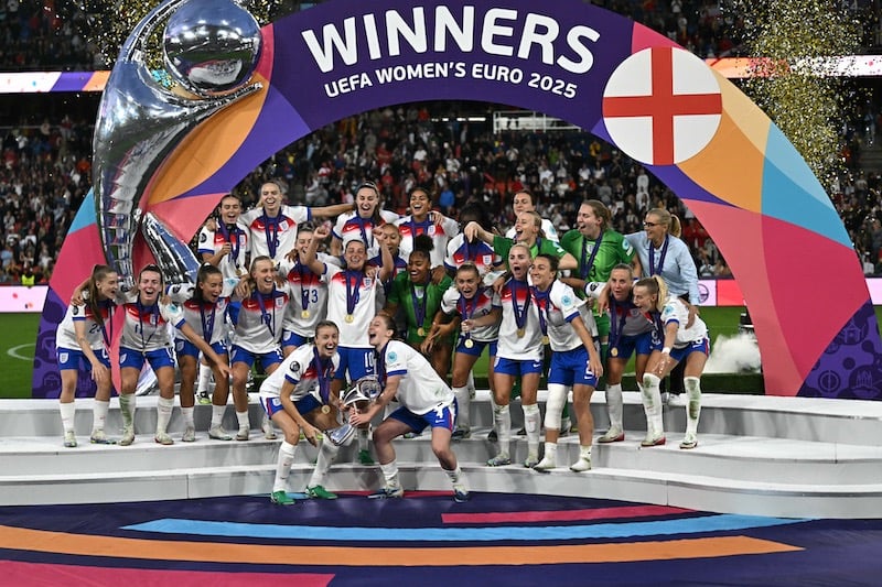 إنجلترا تتوج بلقب "يورو السيدات"