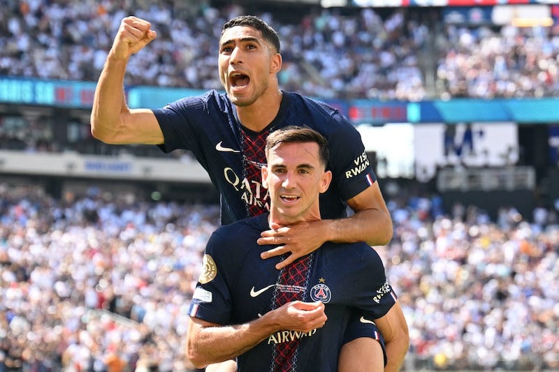 سان جرمان يهزم ريال مدريد برباعية