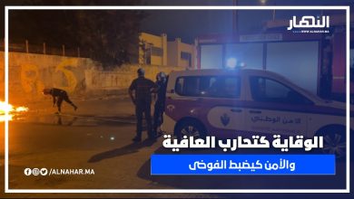 برافو لرجال الوقاية المدنية ورجال الأمن.. تدخل مشترك لإخماد حريق ليلة عاشوراء