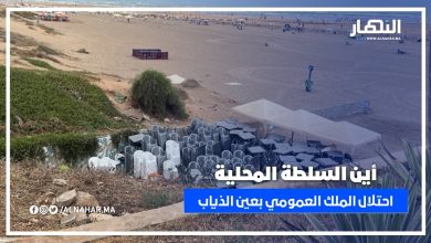 احتلال الملك العمومي بعين الذياب… من المستفيد من الفوضى؟ وأين السلطة المحلية
