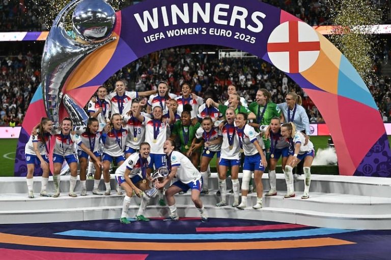 إنجلترا تتوج بلقب "يورو السيدات"