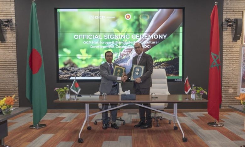 اتفاقية تزود بنغلاديش بأسمدة المغرب