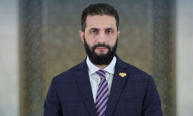 الشرع: لا نخشى الحرب مع إسرائيل الشرع: لا نخشى الحرب مع إسرائيل