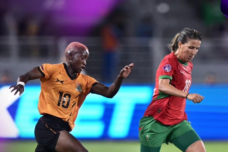 المنتخب المغربي يكتفي بالتعادل أمام زامبيا في افتتاح كأس إفريقيا للسيّدات