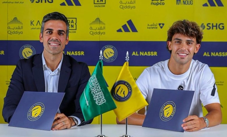 النصر السعودي يقدم جواو فيليكس النصر السعودي يقدم جواو فيليكس