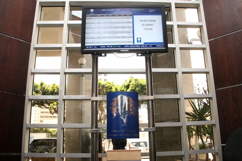 تداولات افتتاح بورصة الدار البيضاء تداولات افتتاح بورصة الدار البيضاء