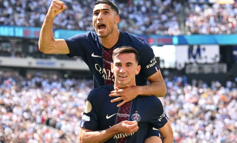 سان جرمان يهزم ريال مدريد برباعية سان جرمان يهزم ريال مدريد برباعية