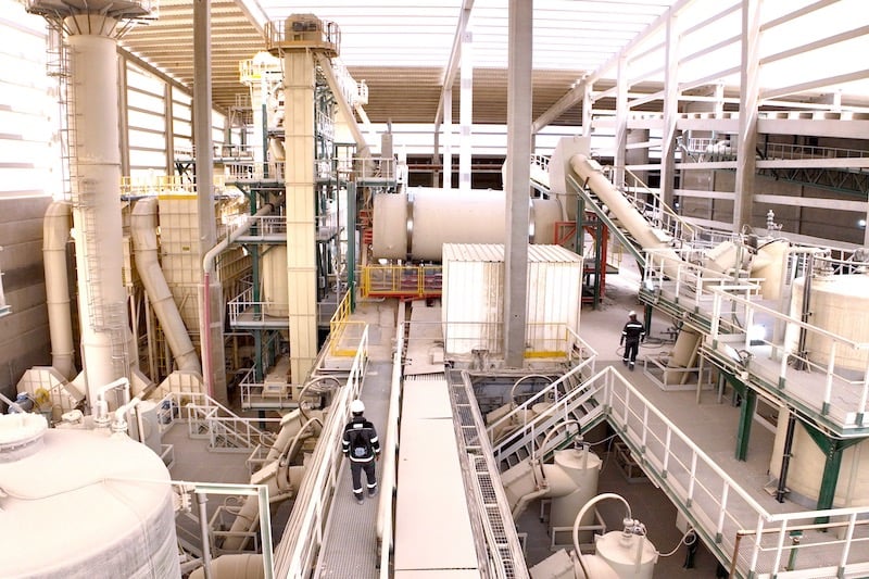 سماد "TSP" يصل إلى إنتاج قياسي سماد