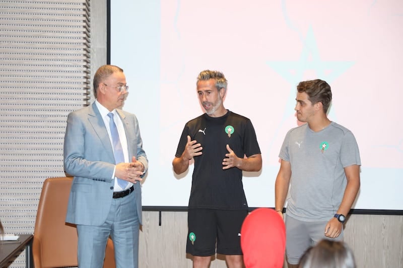 لقجع يحفز "لبؤات الأطلس" قبل "الكان" لقجع يحفز "لبؤات الأطلس" قبل "الكان"