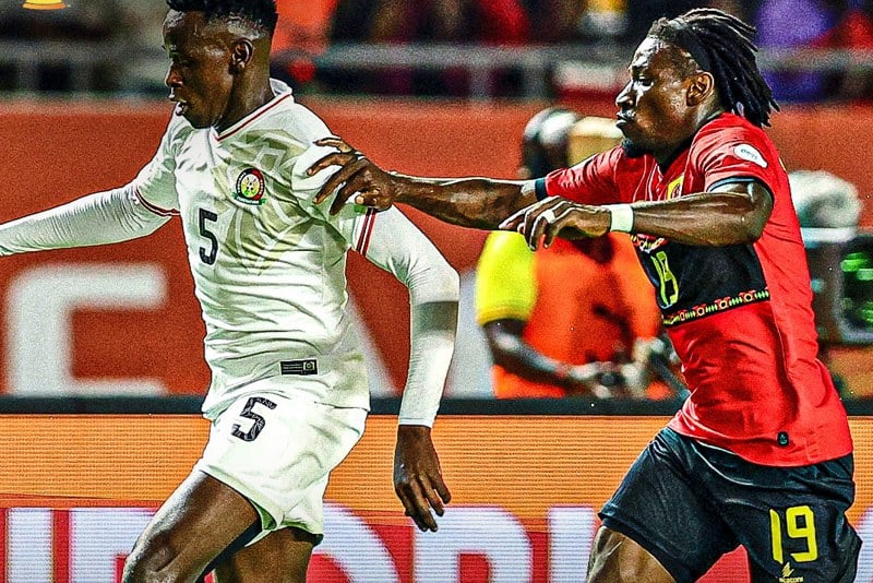 التعادل ينصف مباراة أنغولا وكينيا