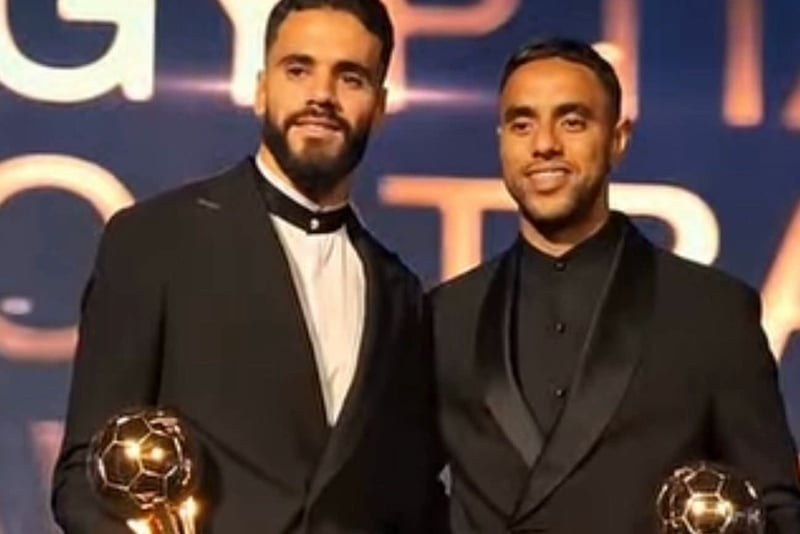 الشيبي وبنتايك الأفضل بالدوري المصري