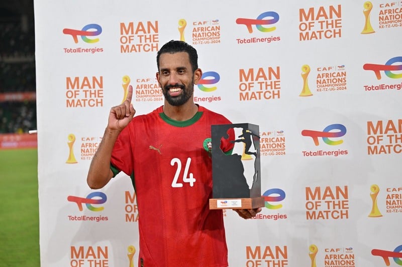 حريمات أفضل لاعب في لقاء تنزانيا