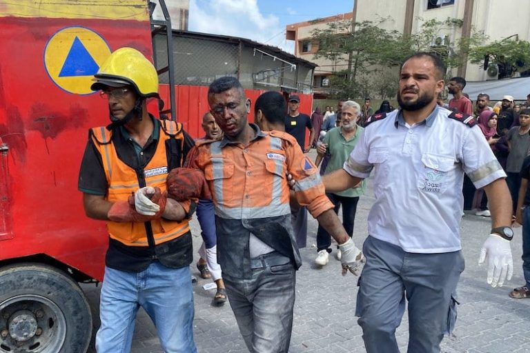 15 قتيلا في قصف مجمع ناصر الطبي