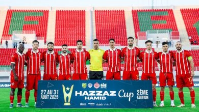الوداد يتأهل إلى نهائي كأس الهزاز