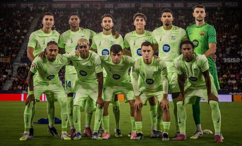 برشلونة يهزم ليفانتي بـ"ريمونتادا" برشلونة يهزم ليفانتي بـ"ريمونتادا"