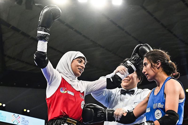 بلوراث تحصل على برونزية المواي تاي