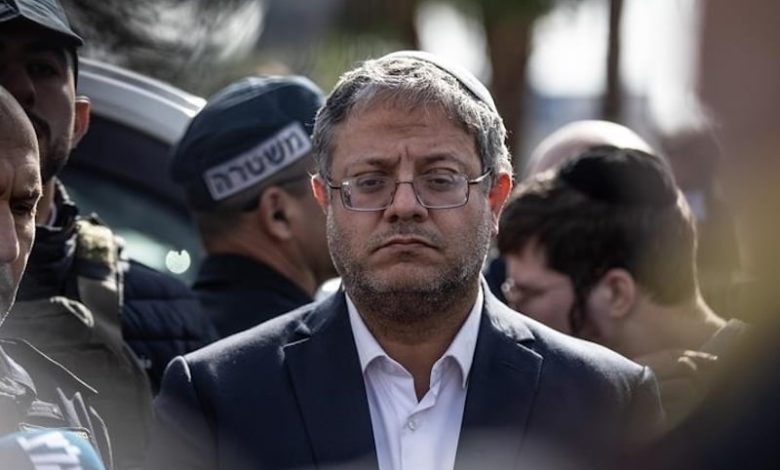 بن غفير يدعو إلى إعادة احتلال غزة