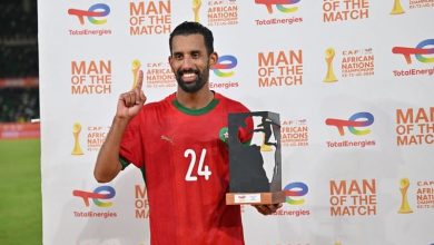 حريمات أفضل لاعب في لقاء تنزانيا