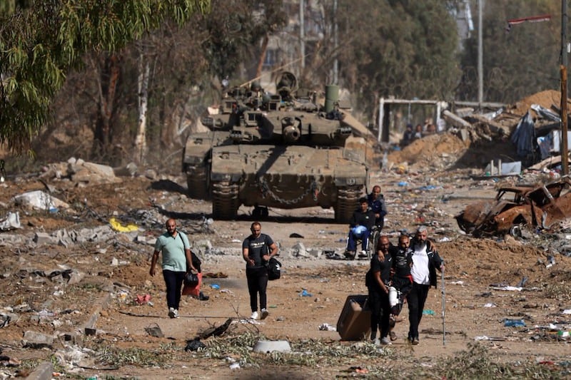 رئاسة فلسطين ترفض "إعادة احتلال غزة"