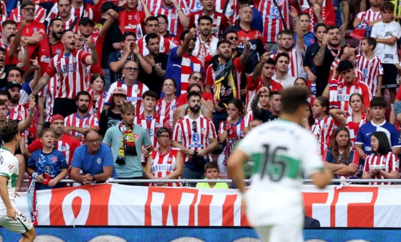 غضب الجماهير يلاحق أتلتيكو مدريد غضب الجماهير يلاحق أتلتيكو مدريد