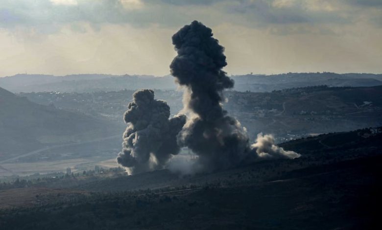 قصف إسرائيلي يخلف قتلى في لبنان قصف إسرائيلي يخلف قتلى في لبنان