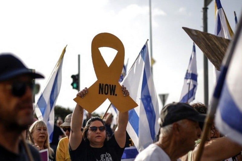 نتنياهو: المظاهرات تعزز موقع "حماس"‎