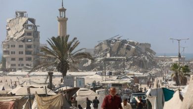 الجيش الإسرائيلي يستهدف أبراج غزة