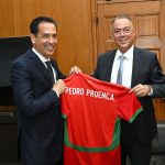 لقجع يستقبل رئيس الإتحاد البرتغالي لكرة القدم