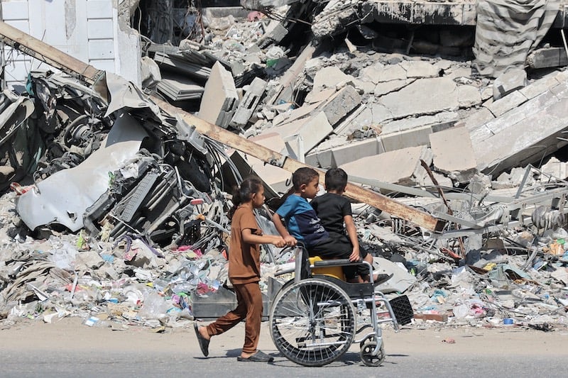 21 ألف طفل في غزة يعانون إعاقات