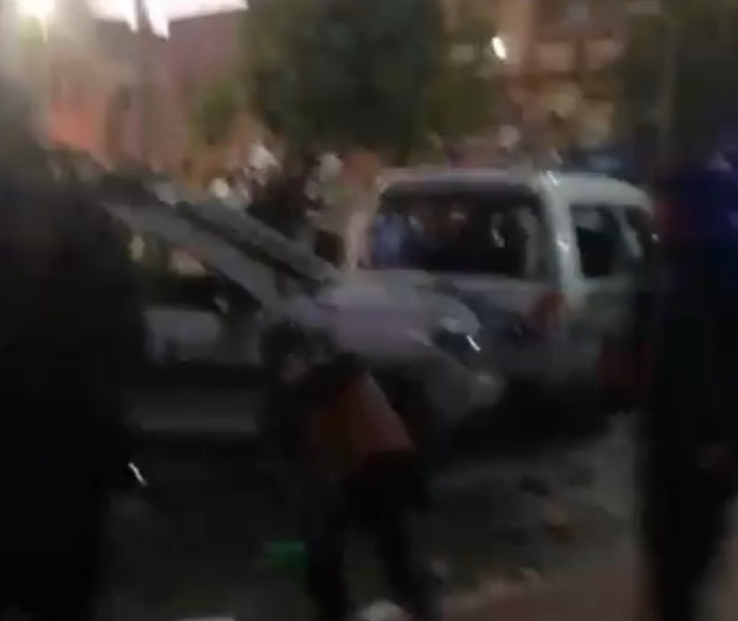 أعمال شغب واشتباكات عنيفة خلال احتجاجات آيت عميرة