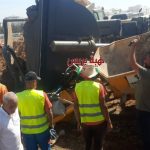 مقتل عامل في حادث انقلاب شاحنة بطنجة