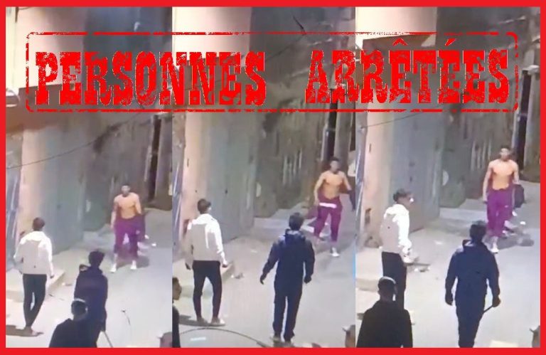 مراكش: توقيف شخصين ظهرا بشريط فيديو يحملان أسلحة بيضاء