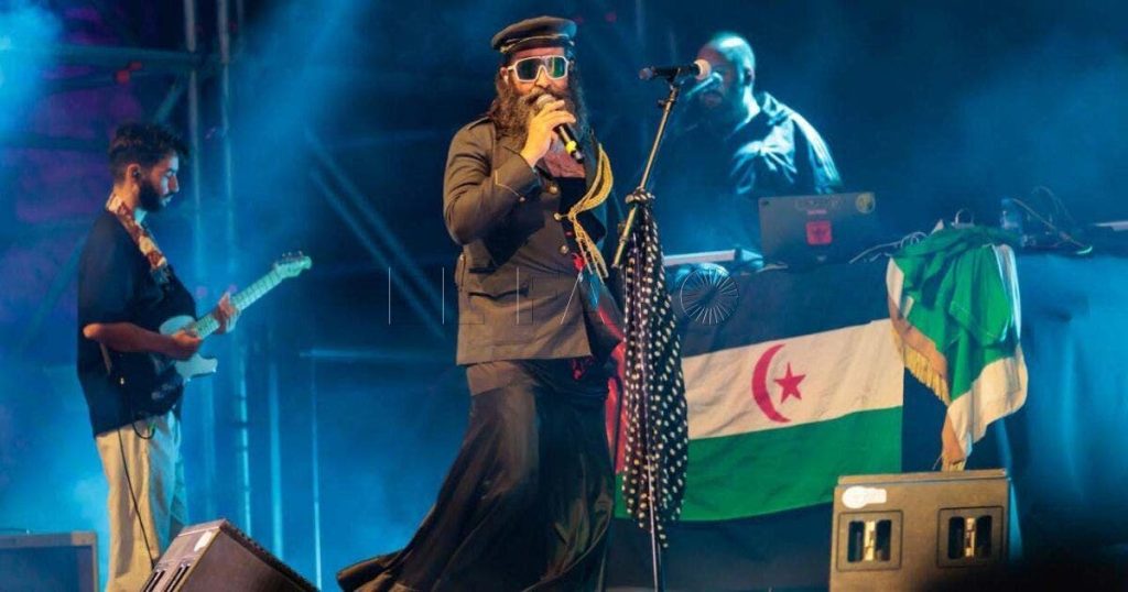 جدل يرافق اختتام مهرجان موسيقي بمليلية المحتلة بعد رفع علم انفصالي