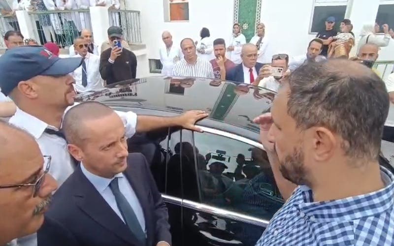 زيارة مفاجئة لوزير الصحة لمستشفى سانية الرمل بتطوان على خلفية احتجاجات أكادير