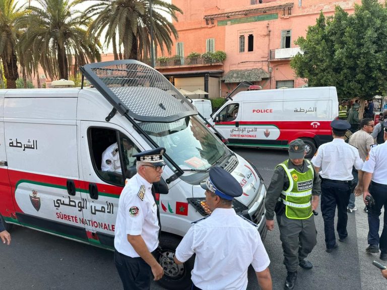 الأمن يوقف محتجين في مراكش كانوا يعتزمون تنظيم وقفة احتجاجية (صور)