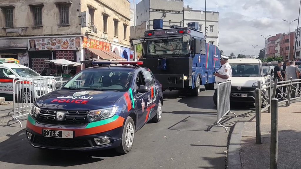 استنفار أمني كثيف في درب السلطان بالدار البيضاء لمنع وقفة "جيل زد"